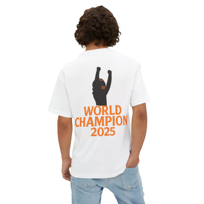 World Champion 2025 Tee — F1 Men's Boxy T-Shirt