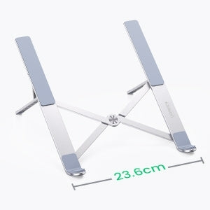 NNEDSZ 40289 Foldable Laptop Stand (Silver)-0