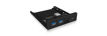 NNEDSZ IB-HUB1417-i3 Frontpanel with USB 3.0 Type-C and Type-A hub with card reader-1