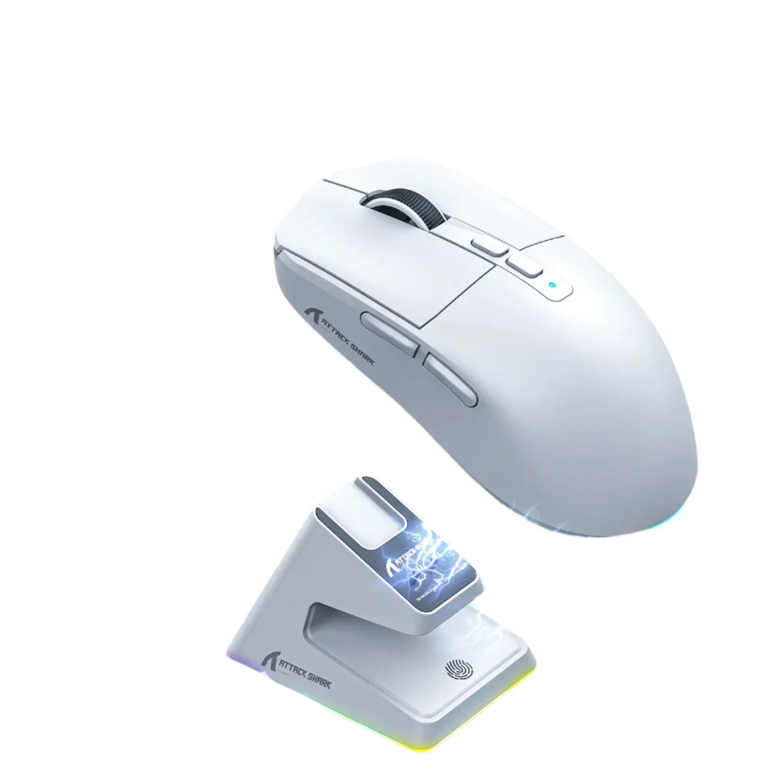 Tri-Mode RGB Gaming Mouse with Magnetic Charging Base-0