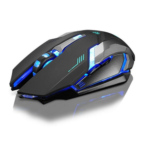 Ninja Dragon Stealth 7 Wireless LED Gaming Mouse (Silent Click Pro Edition)